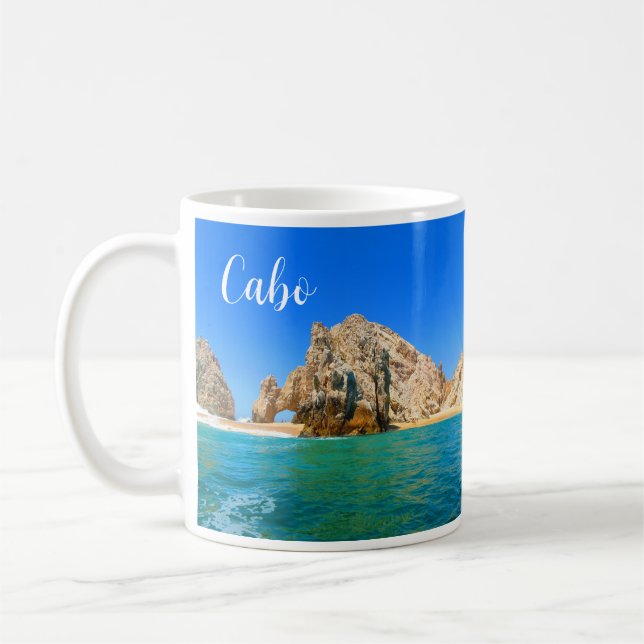 El Arco, Cabo San Lucas, Mexiko Mugg (Vänster)