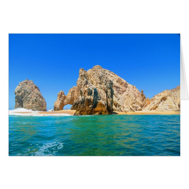 El Arco de Cabo San Lucas Blank Card OBS Kort (Framsidan Horizontal)
