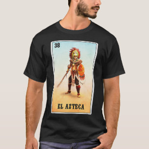 El Azteca Eagle Warriors Meico Aztec Knight T Shirt