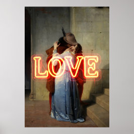 El Bacio Remix – Neon ”LOVE” Väggkonst & Merch