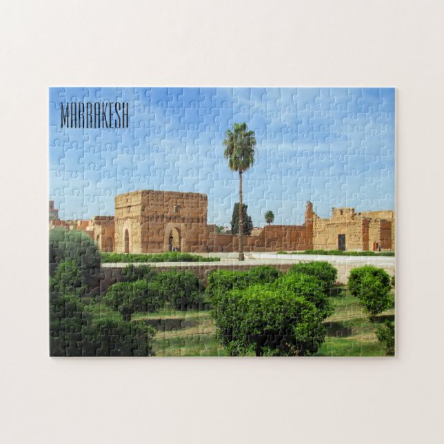 el badi morocco pussel (Horisontell)