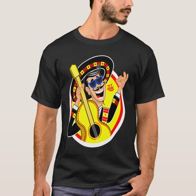 El Bolero de Venezuela T Shirt (Framsida)