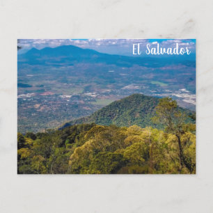 El Boquerón nationalpark vy, El Salvador Vykort