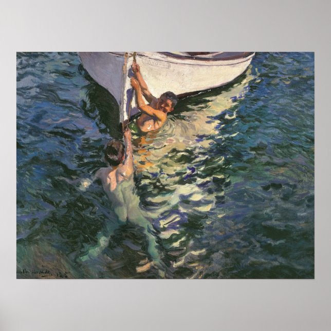 El Bote Blanco Poster (Framsidan)