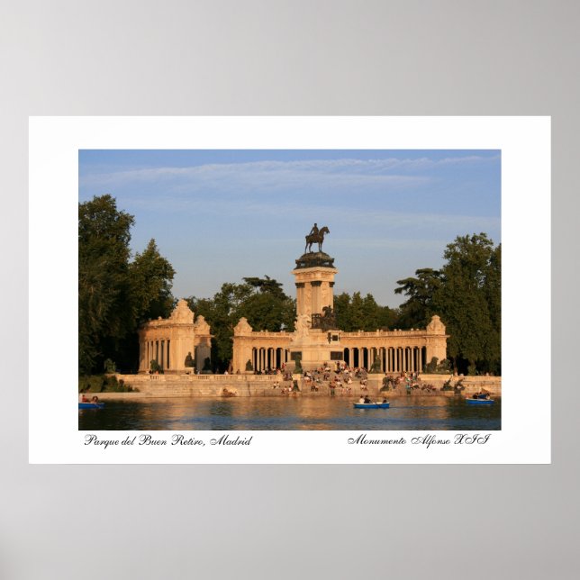 El Buen Retiro, Madrid Poster (Framsidan)