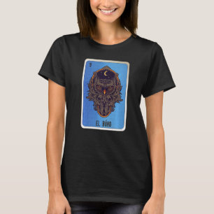 El Buho Mexican Slang Lottery Bingo Cards T Shirt