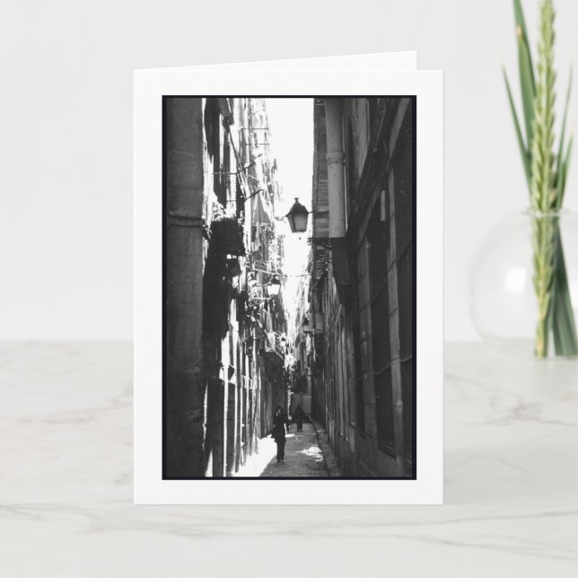 El Callejon-hälsningskort Kort (Framsida)