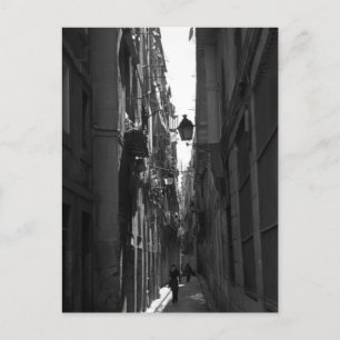 El Callejon Postcard (Barcelona, Spanien) Vykort
