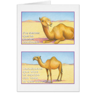 El Camello, tarjeta Hälsningskort