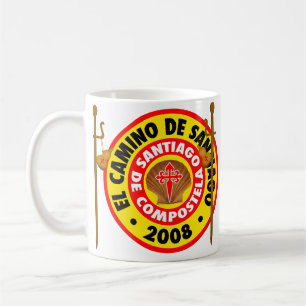 El Camino De Santiago 2008 Kaffemugg
