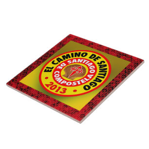 El Camino de Santiago 2013 Kakelplatta