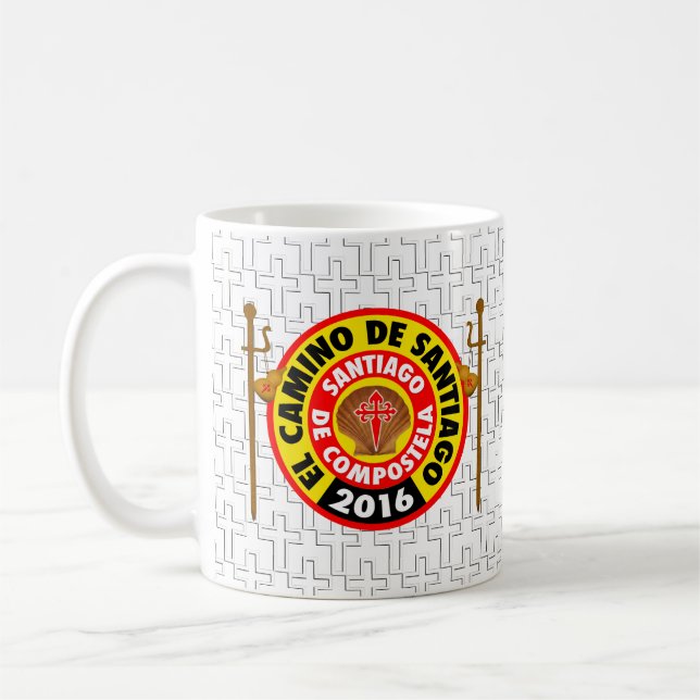El Camino De Santiago 2016 Kaffemugg (Vänster)