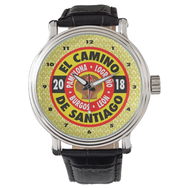 El Camino de Santiago 2018 Armbandsur (Framsida)