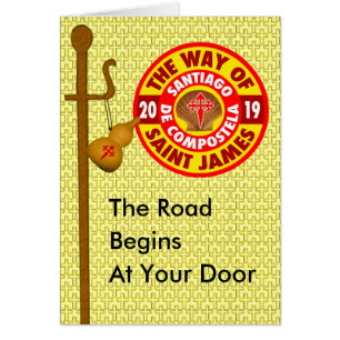 El Camino de Santiago 2019 Hälsningskort