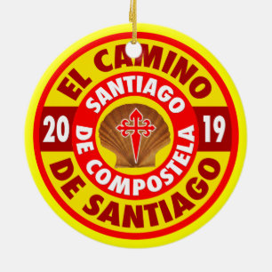 El Camino De Santiago 2019 Julgransprydnad Keramik