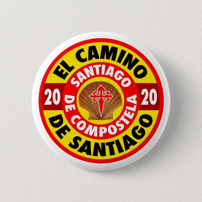 El Camino de Santiago 2020 Knapp (Framsida)