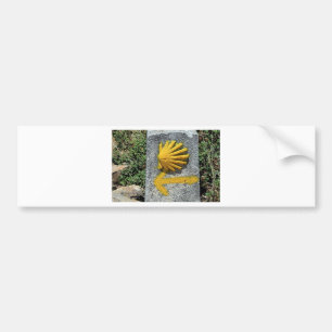 El Camino de Santiago de Compostela, Spanien, Bildekal