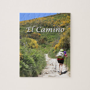 El Camino de Santiago de Compostela, Spanien, Pussel