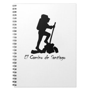 El Camino de Santiago - Hike på Bucket List Anteckningsbok