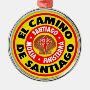 El Camino de Santiago Julgransprydnad Metall