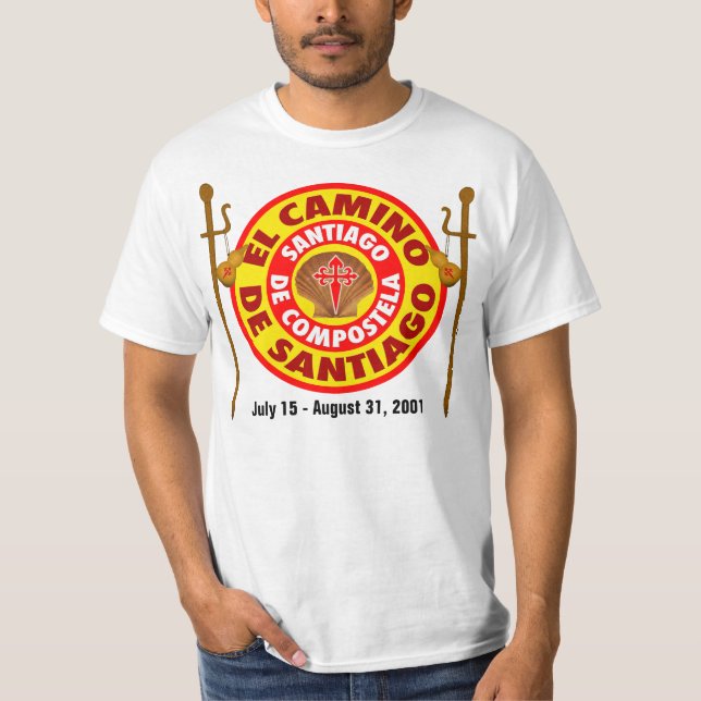 El Camino De Santiago Tee (Framsida)