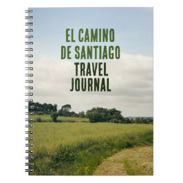 El Camino de Santiago Travel Journal Anteckningsbok