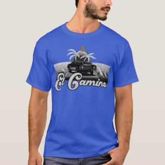El Camino Retro BW T Shirt