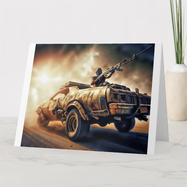 El Camino Warrior i Apocalypse Kort (Framsida)