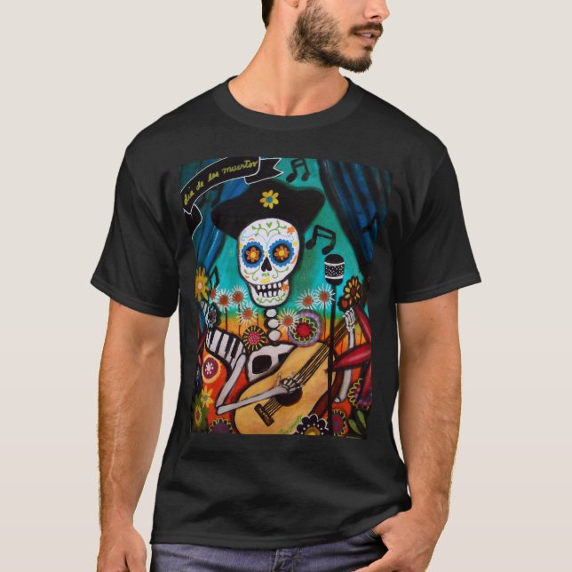 EL CANTADA-GITARA TEE SHIRT (Framsida)