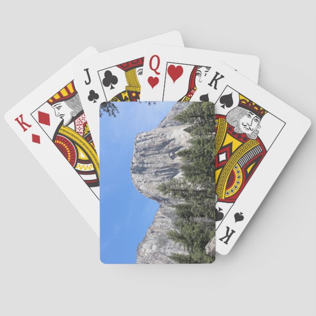 El Capitan i nationalparken Yosemite Casinokort (Baksidan)