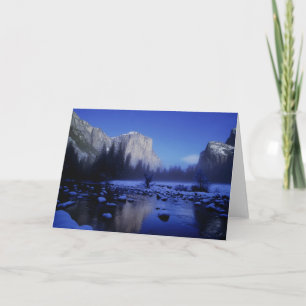 El Capitan Mountain, Yosemite National Park Kort