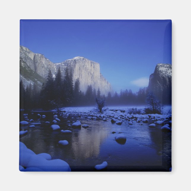El Capitan Mountain, Yosemite National Park Magnet (Framsidan)