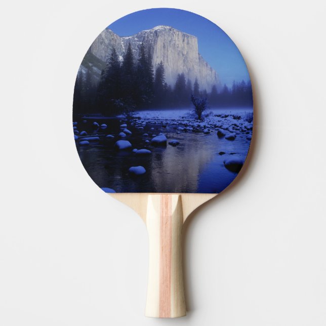 El Capitan Mountain, Yosemite National Park, Pingisracket (Framsidan)