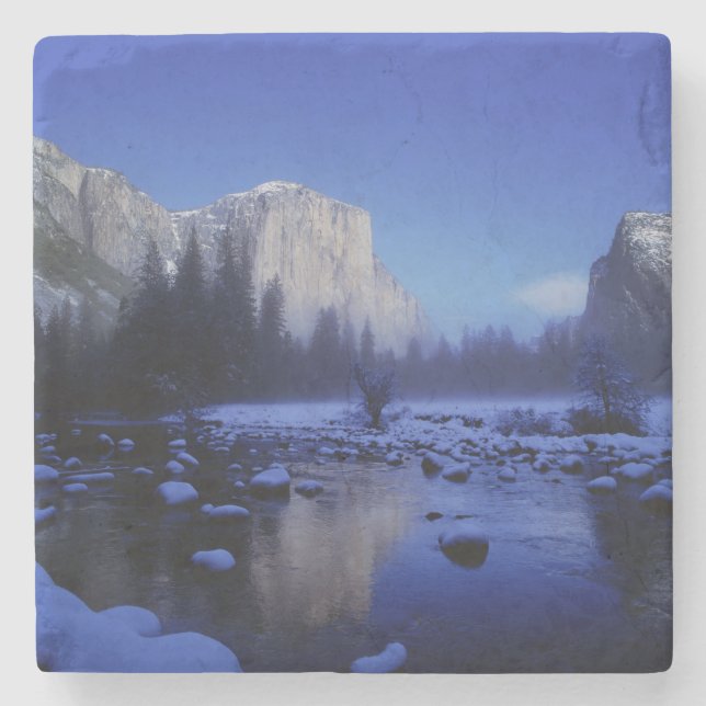 El Capitan Mountain, Yosemite National Park, Stenunderlägg (Framsidan)