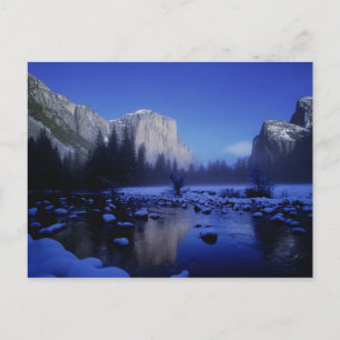 El Capitan Mountain, Yosemite National Park, Vykort