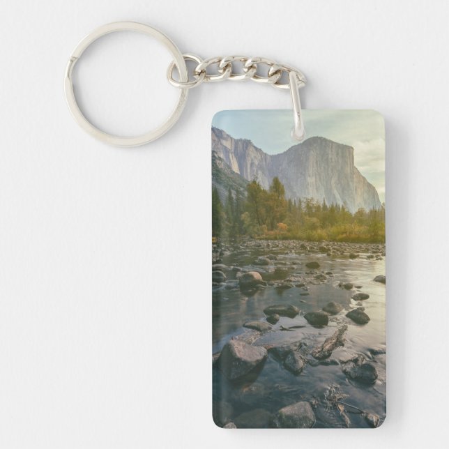 El Capitan och Merced River Nyckelring (Framsidan)