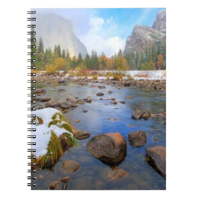 El Capitan och tre bröder Anteckningsbok Med Spiral (Framsidan)