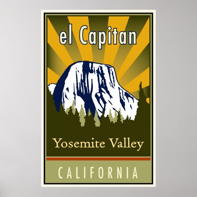 el Capitan Poster (Framsidan)