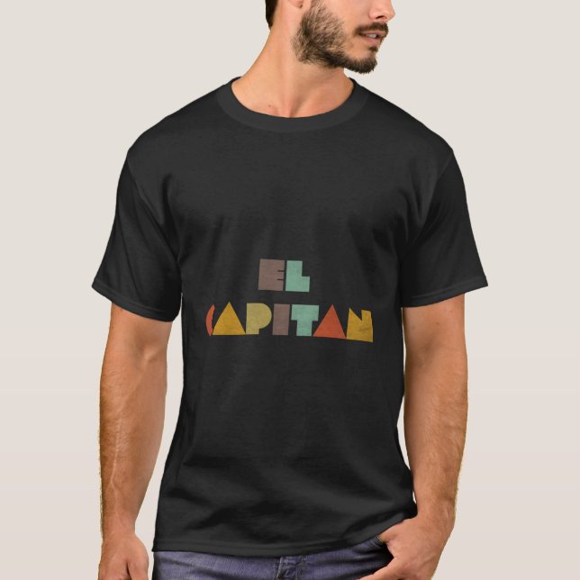 El Capitan T Shirt (Framsida)