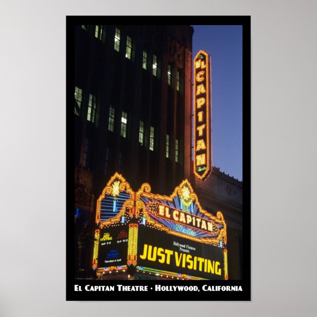 El Capitan Theater, Hollywood 11 x 17 Poster (Framsidan)