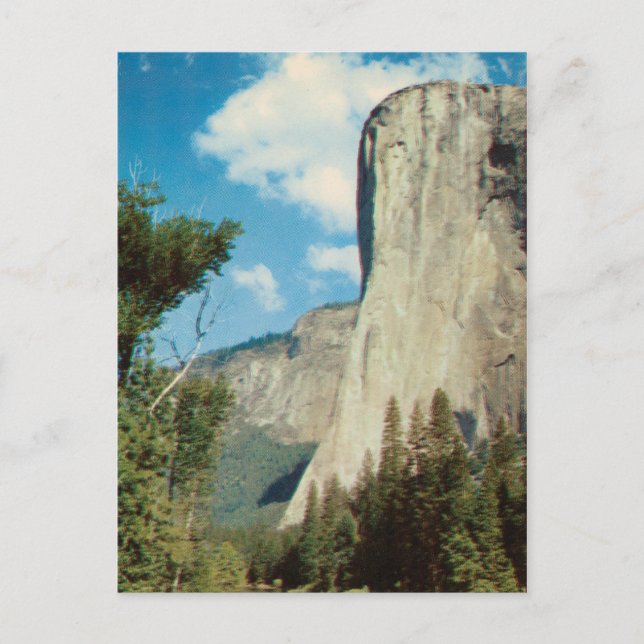 El Capitan Vintage Postcard Vykort (Framsida)
