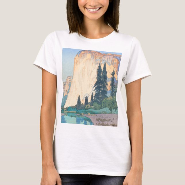 El Capitan Yosemite American Series Hiroshi T Shirt (Framsida)