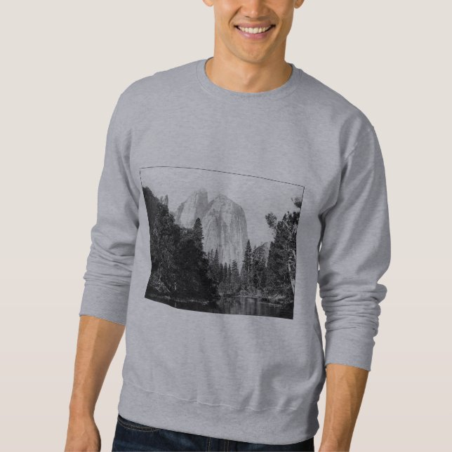 El Capitan ~ Yosemite National Park 1866 Sweatshirt (Framsida)