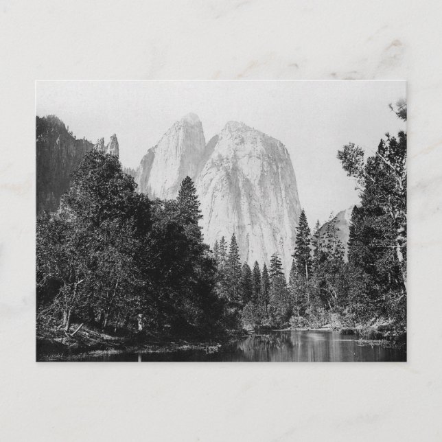 El Capitan ~ Yosemite National Park 1866 Vykort (Framsida)