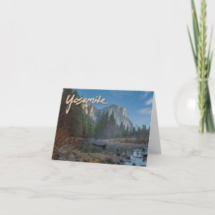 El Capitan Yosemite Notecard Kort