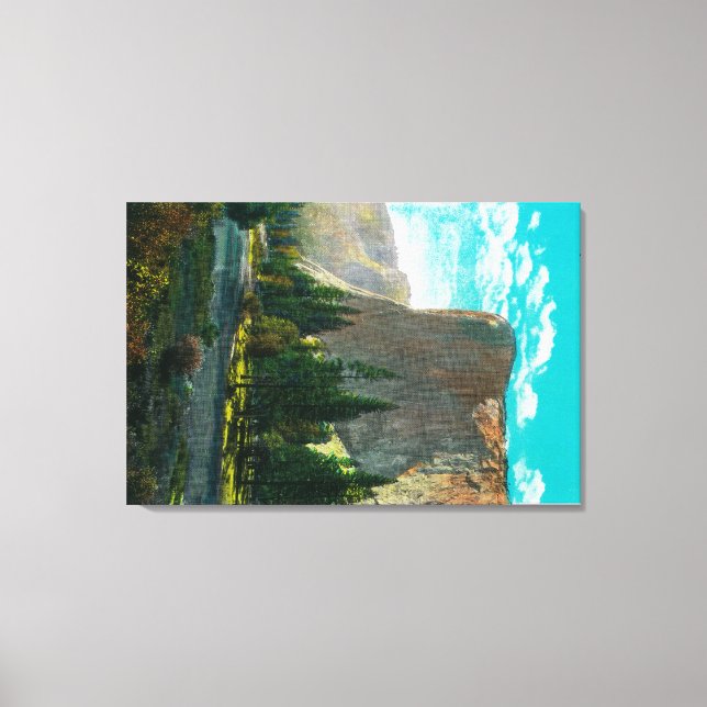 El Capitan, Yosemite ValleyYosemite, CA Canvastryck (Framsida)