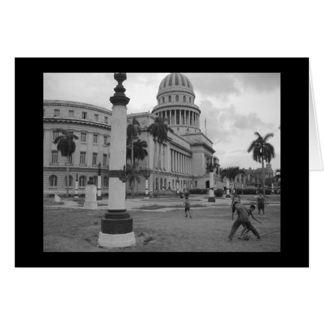 el capitolio hälsningskort (Framsidan Horizontal)