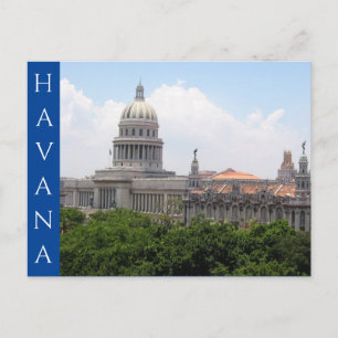 el capitolio havana vykort