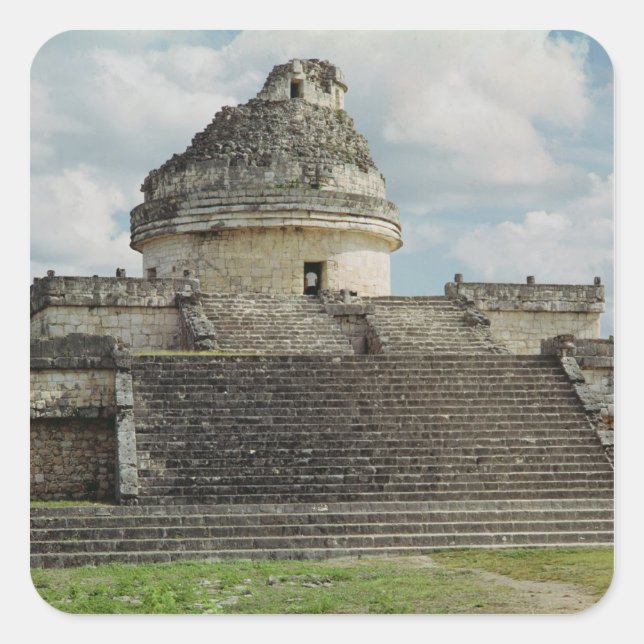 El Caracol Fyrkantigt Klistermärke (Framsida)