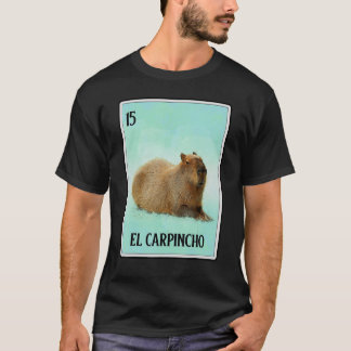 El Carpincho Capybara Card Capibara Animal Humor T Shirt
